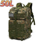 Waterproof Nylon Tactical Backpack for Hiking, Camping, Fishing & Outdoor Adventures