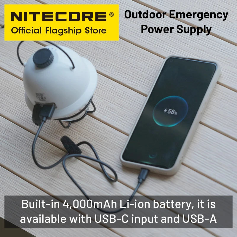 Retro Camping Lantern – USB-C & Waterproof