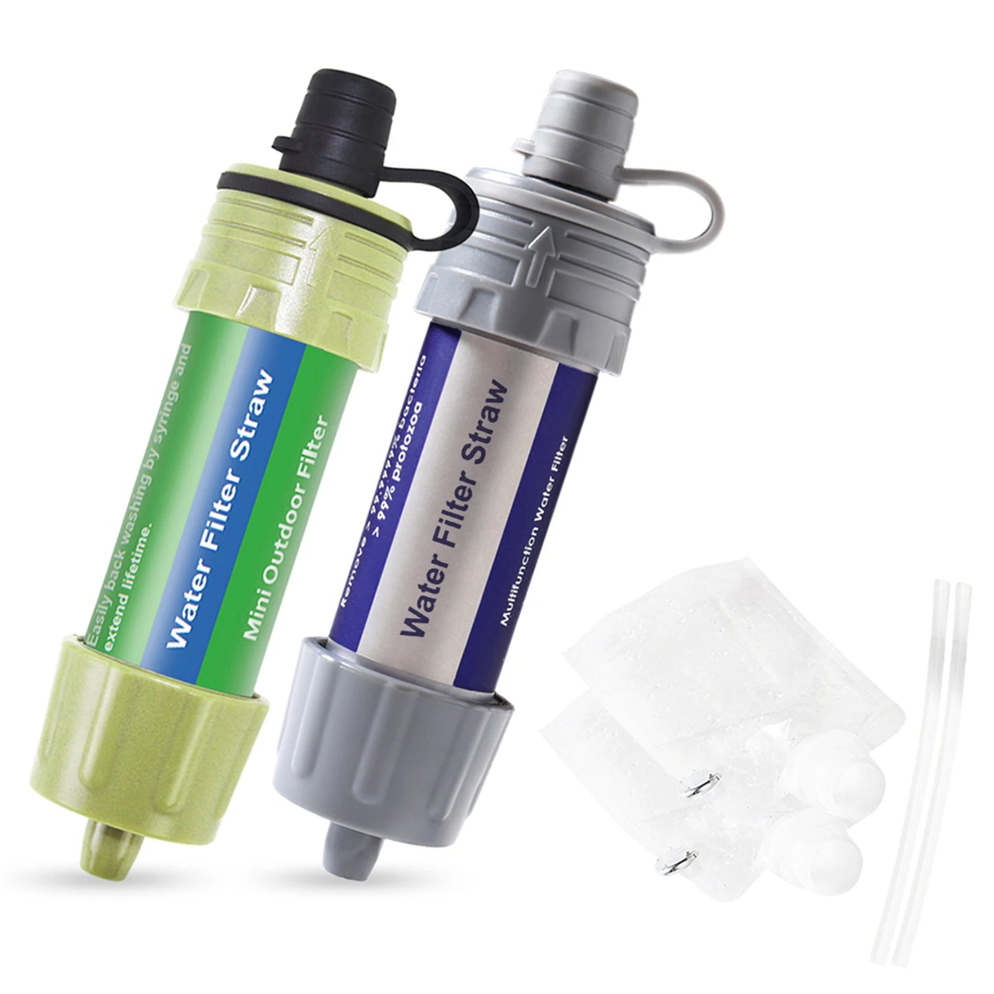 Outdoor Survival Water Filter Straws