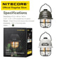 Retro Camping Lantern – USB-C & Waterproof
