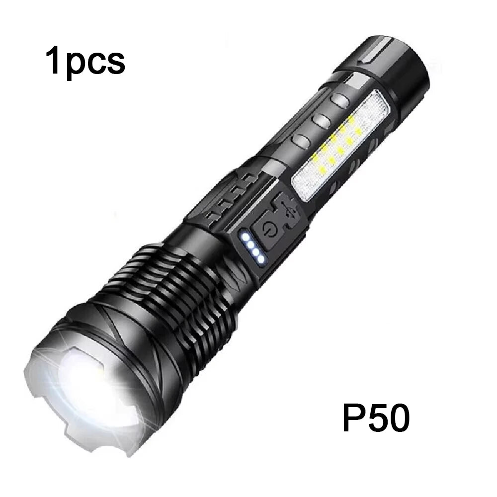 High-power LED Rechargeable Flashlight
