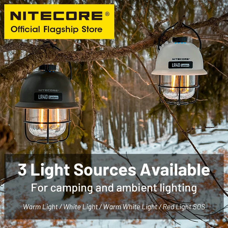 Retro Camping Lantern – USB-C & Waterproof