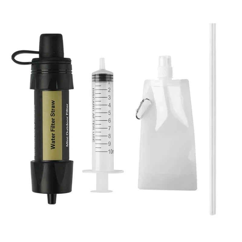 Outdoor Survival Water Filter Straws