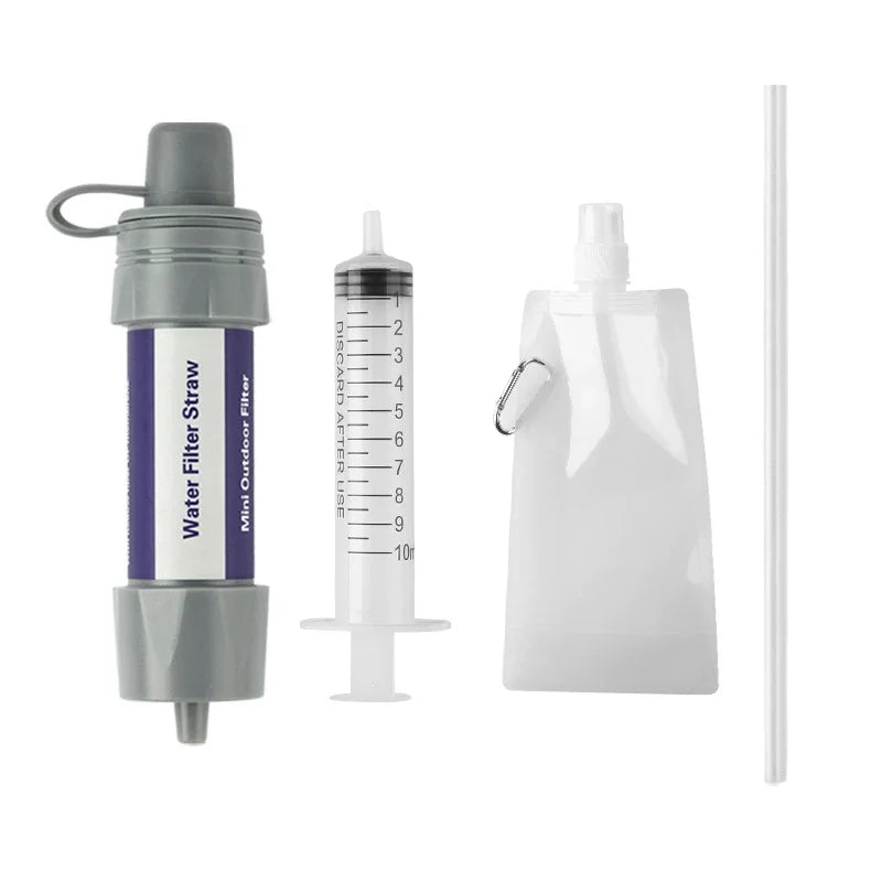 Outdoor Survival Water Filter Straws
