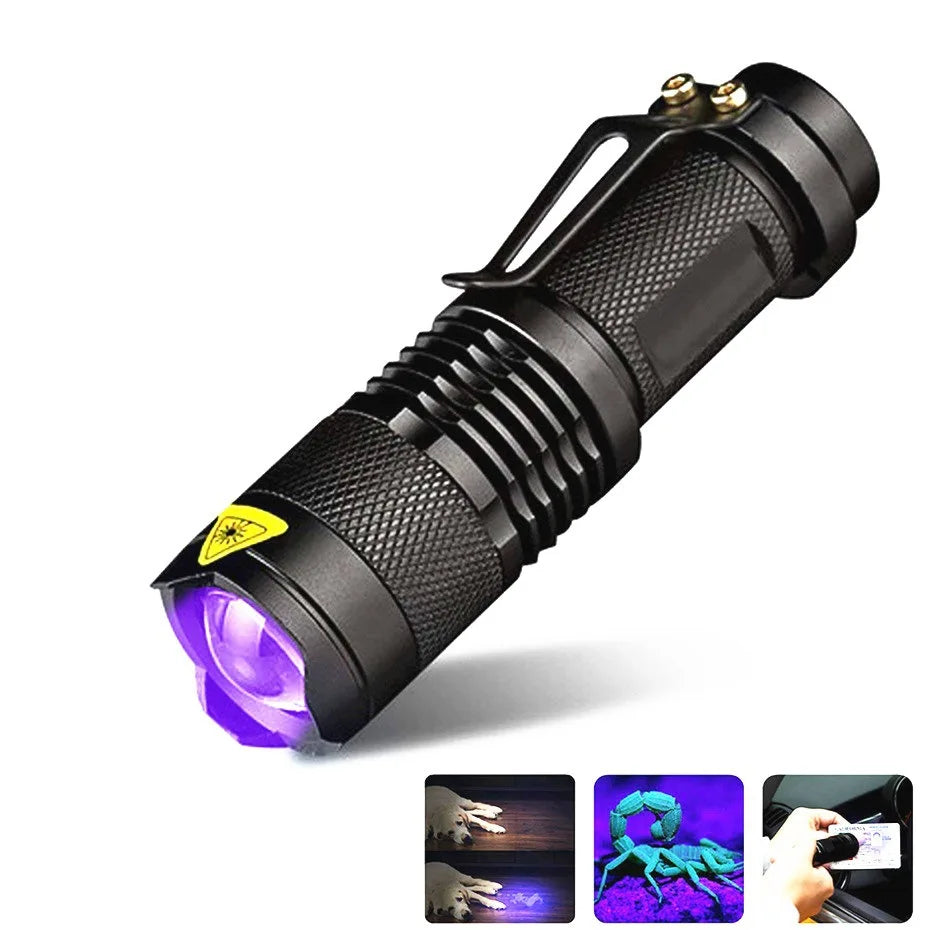 UV Wood’s Lamp - Pet Skin, Fungus & Stain Detector