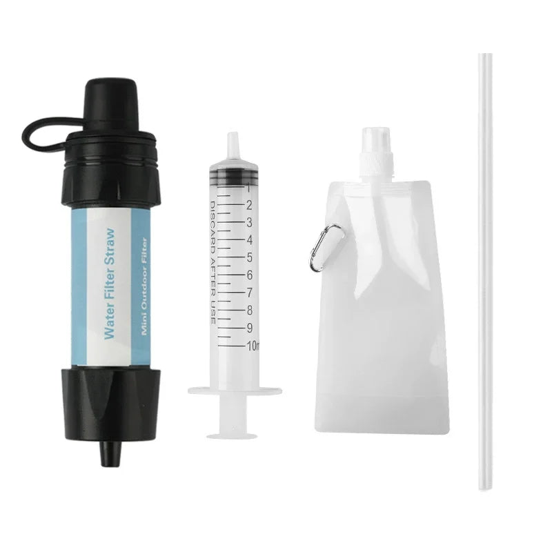 Outdoor Survival Water Filter Straws