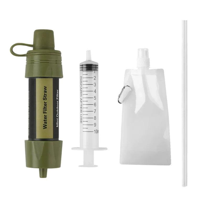 Outdoor Survival Water Filter Straws