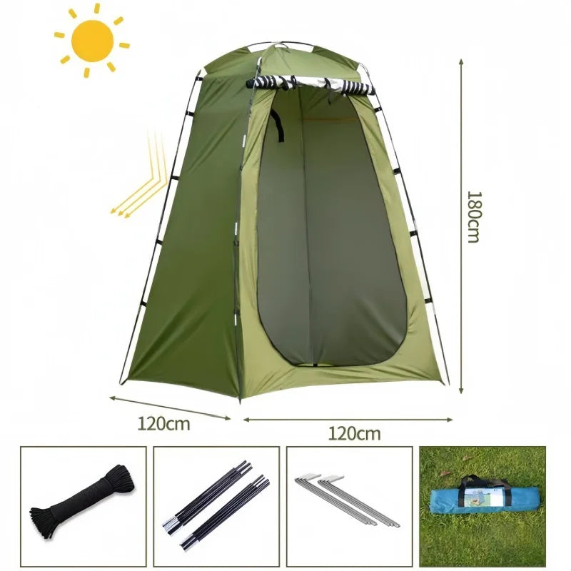 Outdoor Shower Tent with Carry Bag